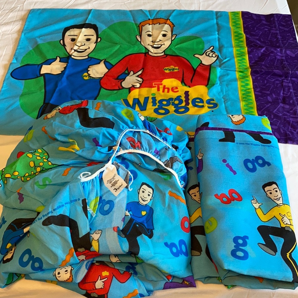 The Wiggles twin sheet set